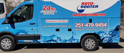 Water Damage Restoration Vehicle