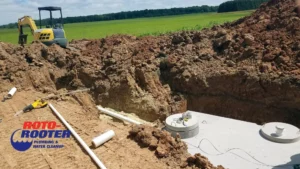 septic tank installation